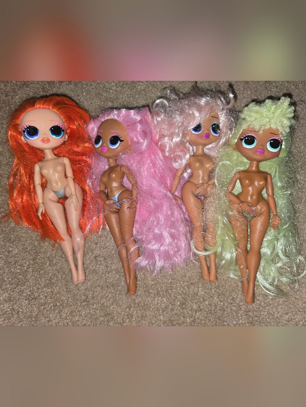 Lol Omg Dolls Lot Of Four